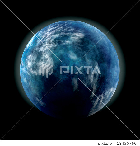 Planet earth in space  18450766