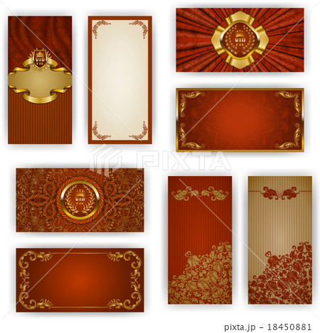Elegant template for vip luxury invitation 18450881