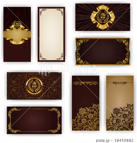 Elegant template for vip luxury invitation 18450882