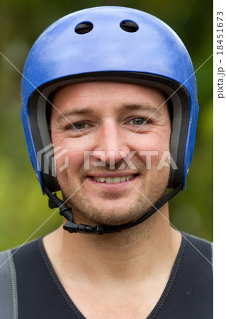 Whitewater Rafter Portrait Whitewater Rafter Portrait 18451673