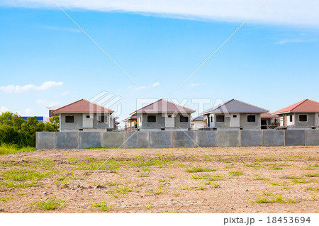 House Building and Construction Site village House Building and Construction Site village 18453694