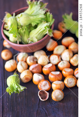 hazelnuts hazelnuts 18455268