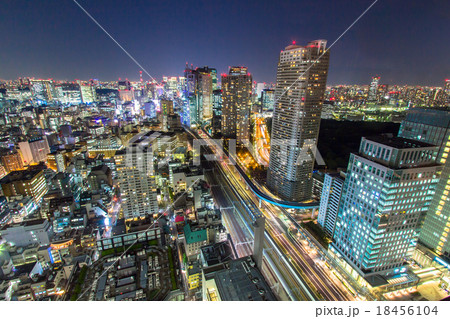東京都心夜景 18456104