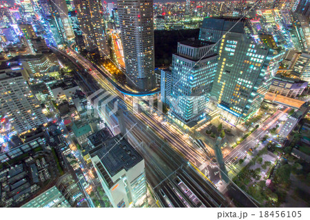 東京都心夜景 18456105