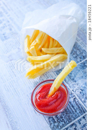 fried potato 18456221