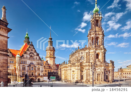 DRESDEN, GERMANY-Catholic Court Church 18456291