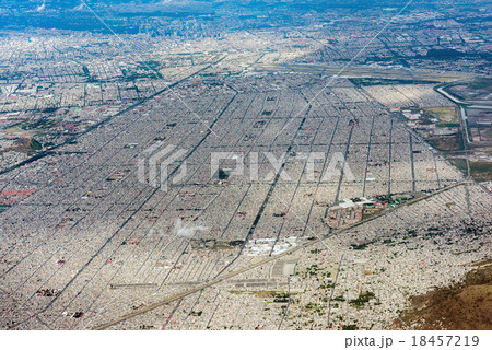 mexico city aerial view cityscape 18457219