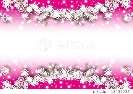 背景素材壁紙 雪 スノー 結晶 氷 冬 クリスマス 新年 飾り 装飾 コピースペース 文字入れ 余白のイラスト素材