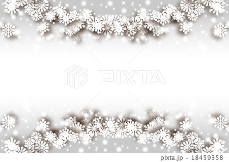 背景素材壁紙 雪 スノー 結晶 氷 冬 クリスマス 新年 飾り 装飾 コピースペース 文字入れ 余白のイラスト素材