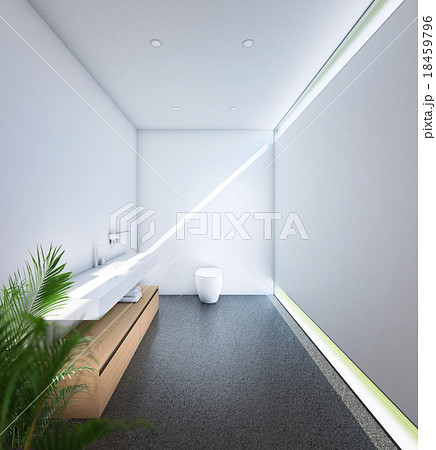 住宅のトイレスペース 18459796