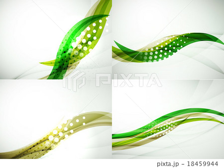 Set of abstract backgrounds. Elegant colorful 18459944