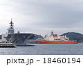 護衛艦いずもと、砕氷艦しらせ 18460194
