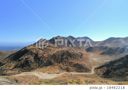 くじゅう連山　北千里ヶ浜　全貌 18462218