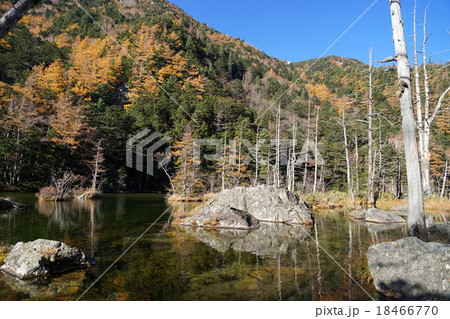 10月上高地58明神池・二之池 10月上高地58明神池・二之池 18466770