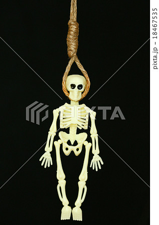 bankrupt concept, rope noose with hangman's knot  18467535