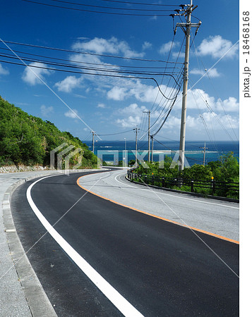 沖縄県南城市の国道331号線 18468168