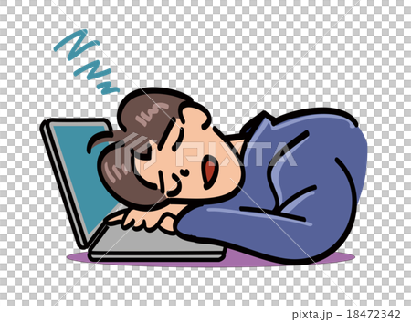 Businessman - snooze Businessman - snooze 18472342