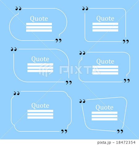 Quote Bubble. Empty Template Quote Bubble. Empty Template 18472354