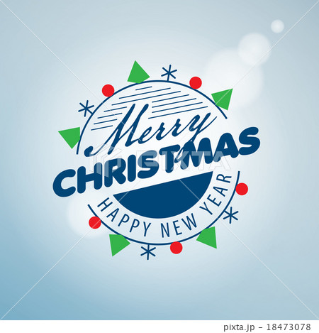 vector logo Christmas 18473078