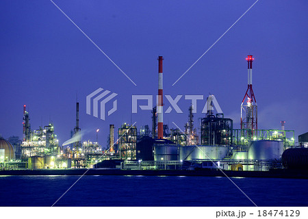岩国工業地帯の夜景 18474129