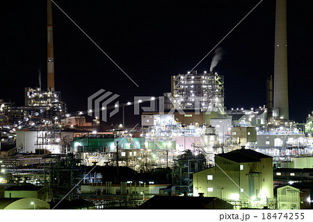 周南コンビナートの夜景 18474255
