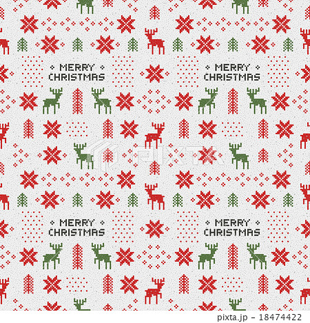 seamless retro christmas pattern seamless retro christmas pattern 18474422