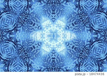 Foam abstract pattern on the glass 18474436