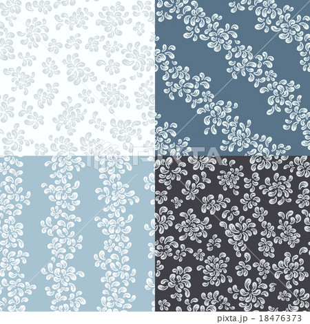 Vector floral pattern 18476373