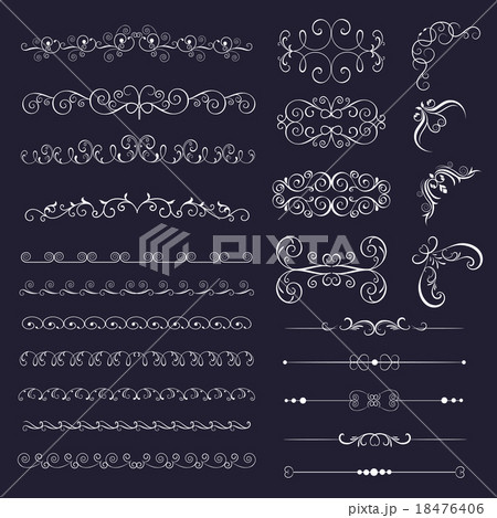 Set vintage decorative frames, 18476406