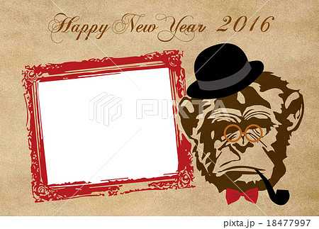 年賀申クラシック額窓 18477997