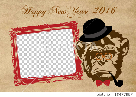 年賀申クラシック額窓 18477997