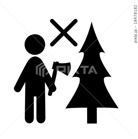 Winter Attention Do Not Chop Christmas Tree Flat Winter Attention Do Not Chop Christmas Tree Flat 18478182