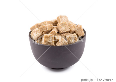 Cubes of brown sugar Cubes of brown sugar 18479047