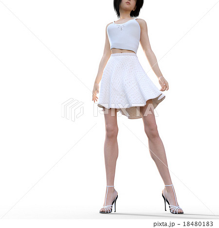 理想的な女性の脚 ボディーパーツ perming 3DCG イラスト素材 理想的な女性の脚 ボディーパーツ perming 3DCG イラスト素材 18480183
