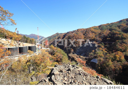 八ッ場ダム本体建設予定地（群馬県長野原町） 18484611