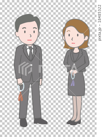 喪服イラスト 喪服イラスト 18485322