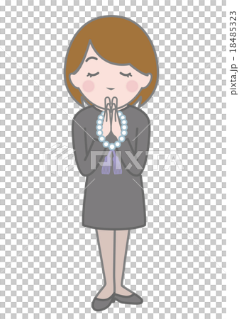 Mourning illustration Mourning illustration 18485323