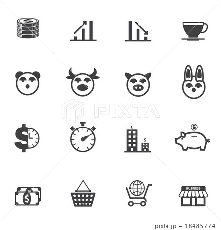 Business and Finance Icons Business and Finance Icons 18485774