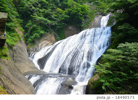 茨城県久慈郡,大子町　袋田の滝 18490573