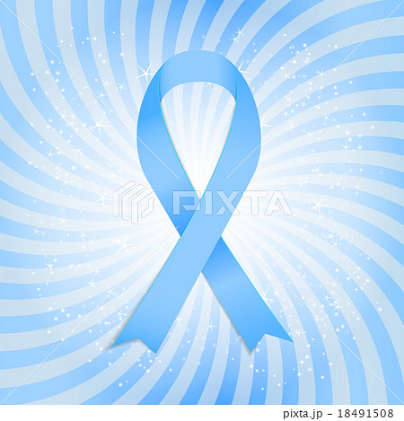Prostate Сancer Awareness Blue Ribbon Vector Prostate Сancer Awareness Blue Ribbon Vector 18491508