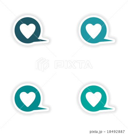 assembly realistic sticker design on paper logo 18492887