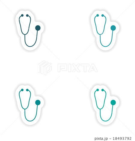 assembly realistic sticker design on paper assembly realistic sticker design on paper 18493792