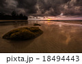 bad weather with beautiful reflection 18494443