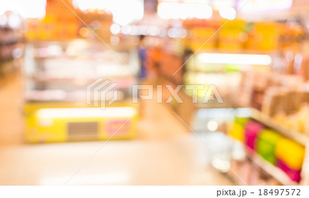 food store blur with bokeh food store blur with bokeh 18497572