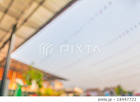 blur image of roof and building 18497722