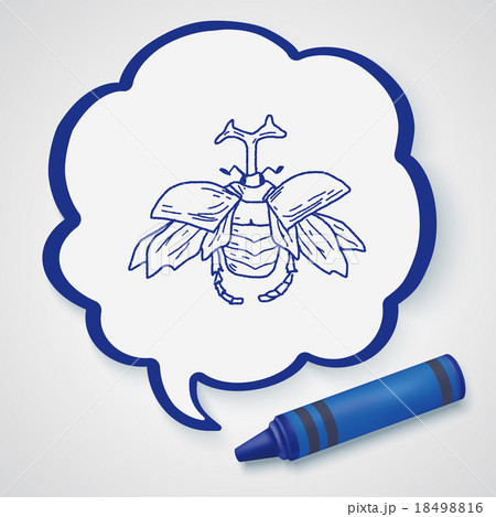 beetle doodle 18498816