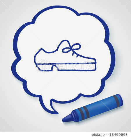 doodle leather shoe 18499693