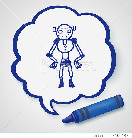 robot doodle robot doodle 18500148