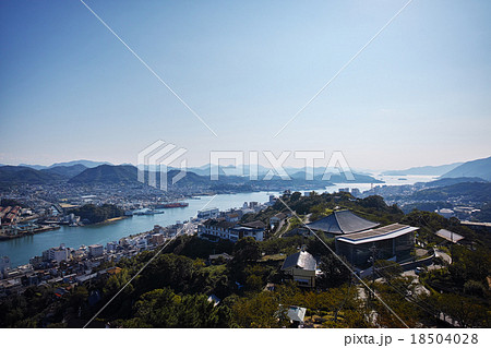 尾道 尾道水道 瀬戸内の眺望 千光寺山展望台より 18504028