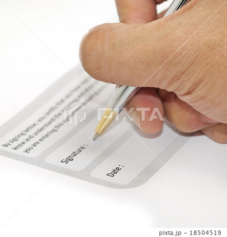 signature field on document with pen signature field on document with pen 18504519